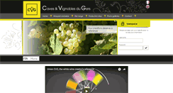 Desktop Screenshot of cvg.fr